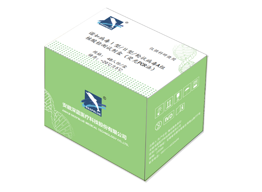 诺如病毒Ⅰ型/Ⅱ型/轮状病毒A组核酸检测试剂盒